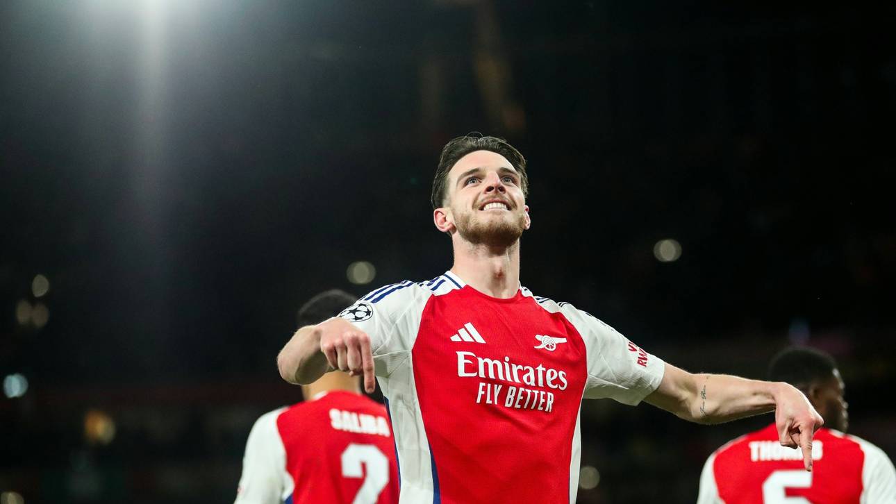 Im Stile Beckhams: Rice versenkt Real