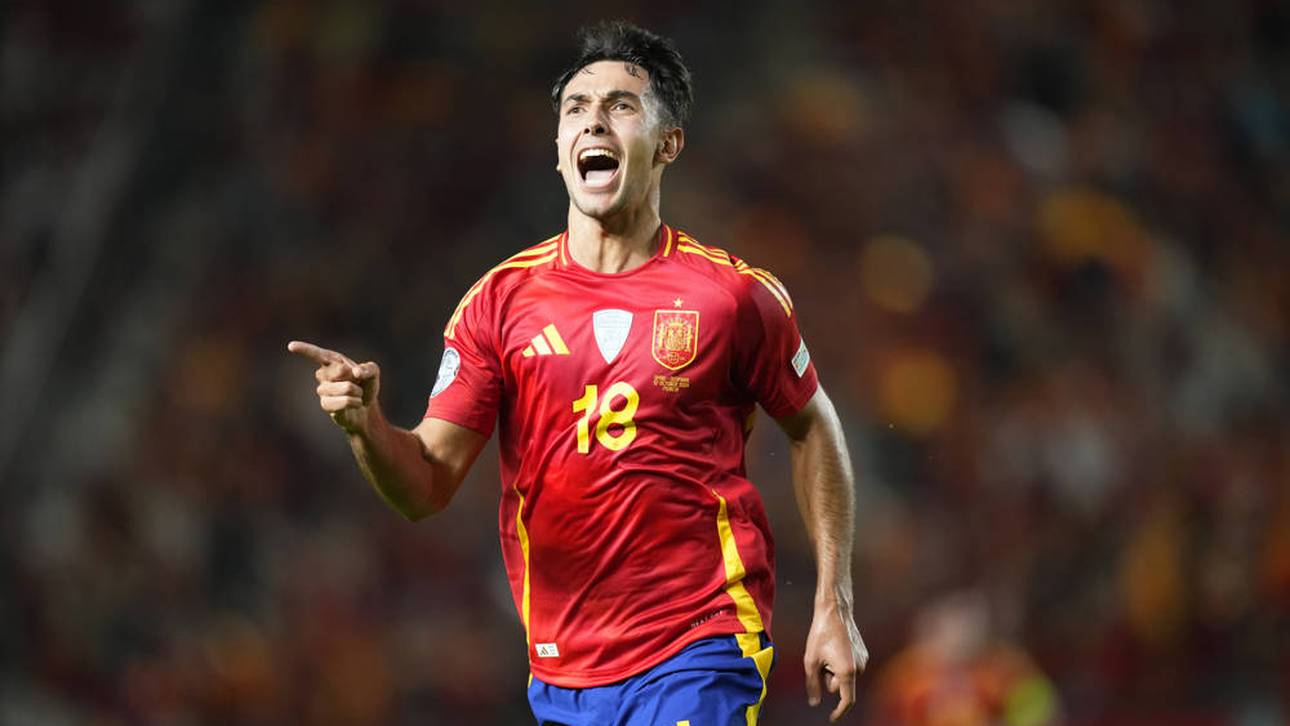 Martin Zubimendi erzielte das Siegtor für Spanien gegen Dänemark