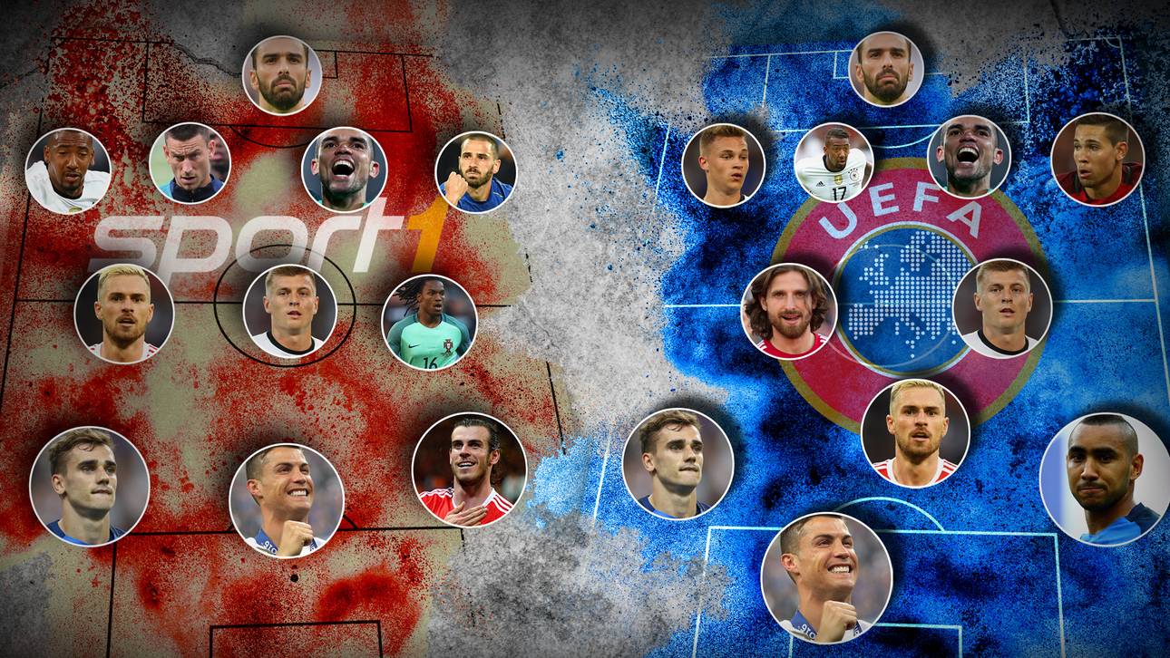 Elf von SPORT1 und UEFA im Vergleich