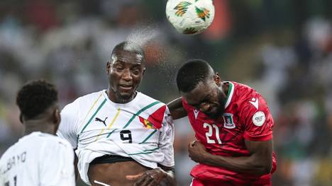 Serhou Guirassy (l.) steht mit Guinea im Viertelfinale