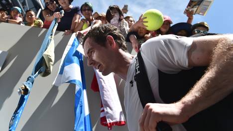 Andy Murray gewann sein Auftaktmatch gegen Alexander Zverev