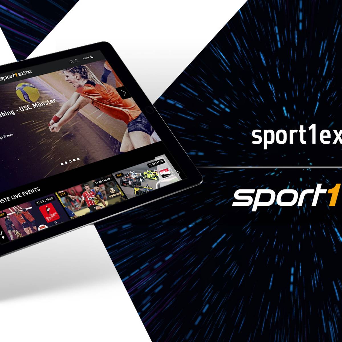 „SPORT1 Extra“ ist gestartet SPORT1 launcht neue Multisport-Streaming-Plattform in Deutschland, Österreich und der Schweiz