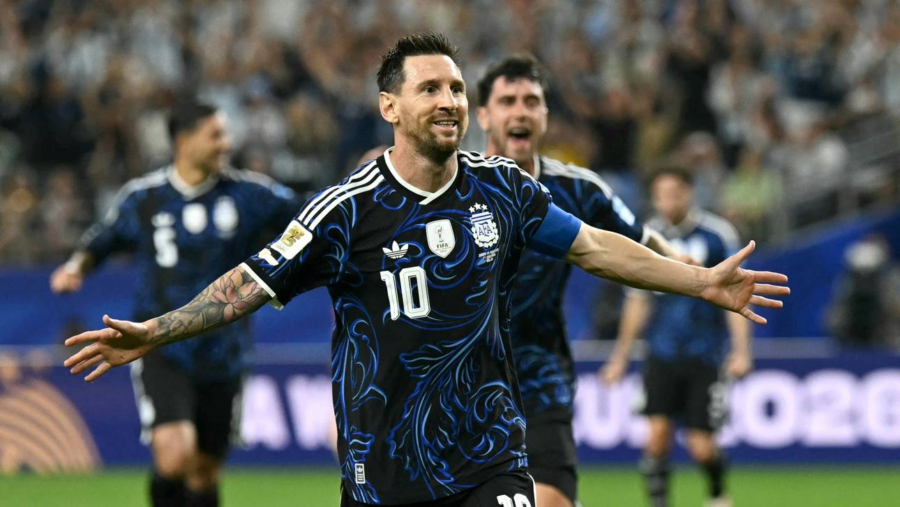 Messi und Co. spielen im „Glückstrikot“