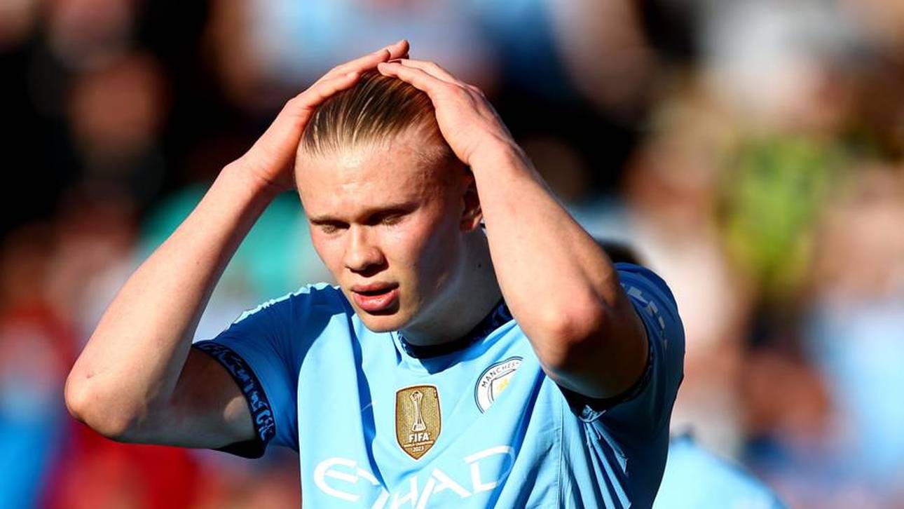 Erling Haaland verschoss einen Elfmeter