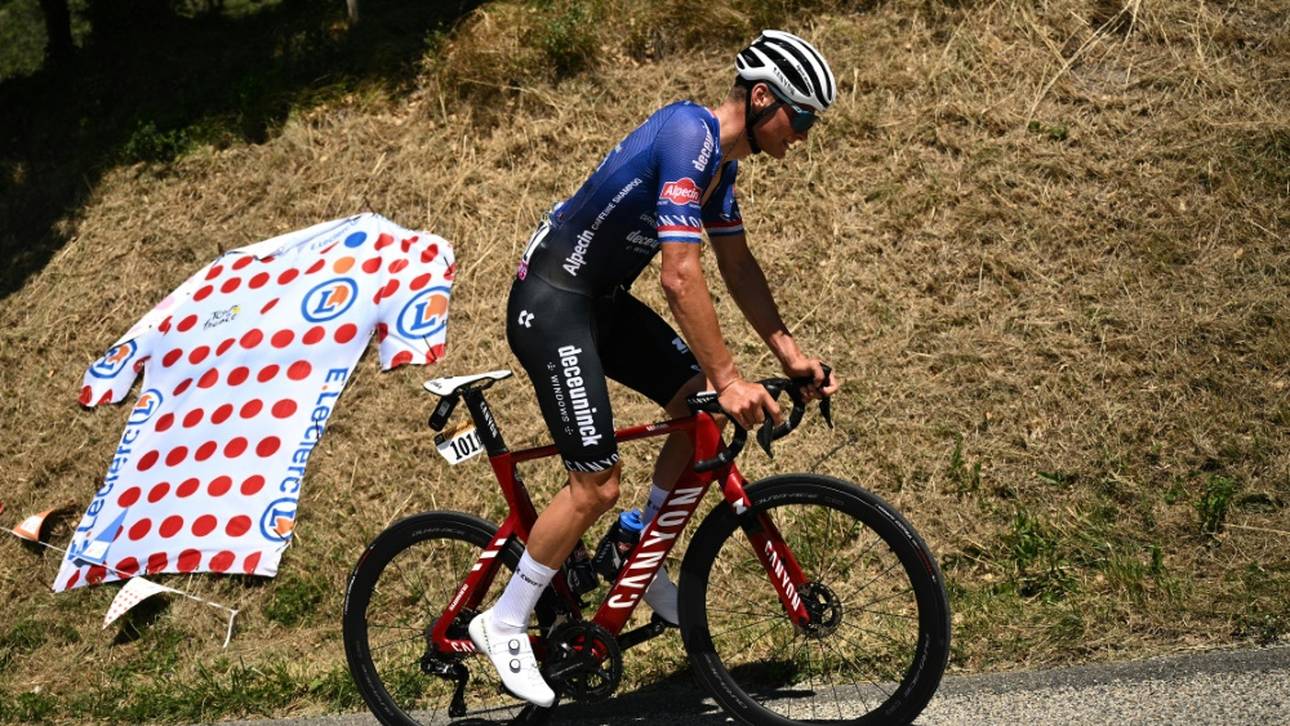 Tour de France: Mathieu van der Poel muss aufgeben