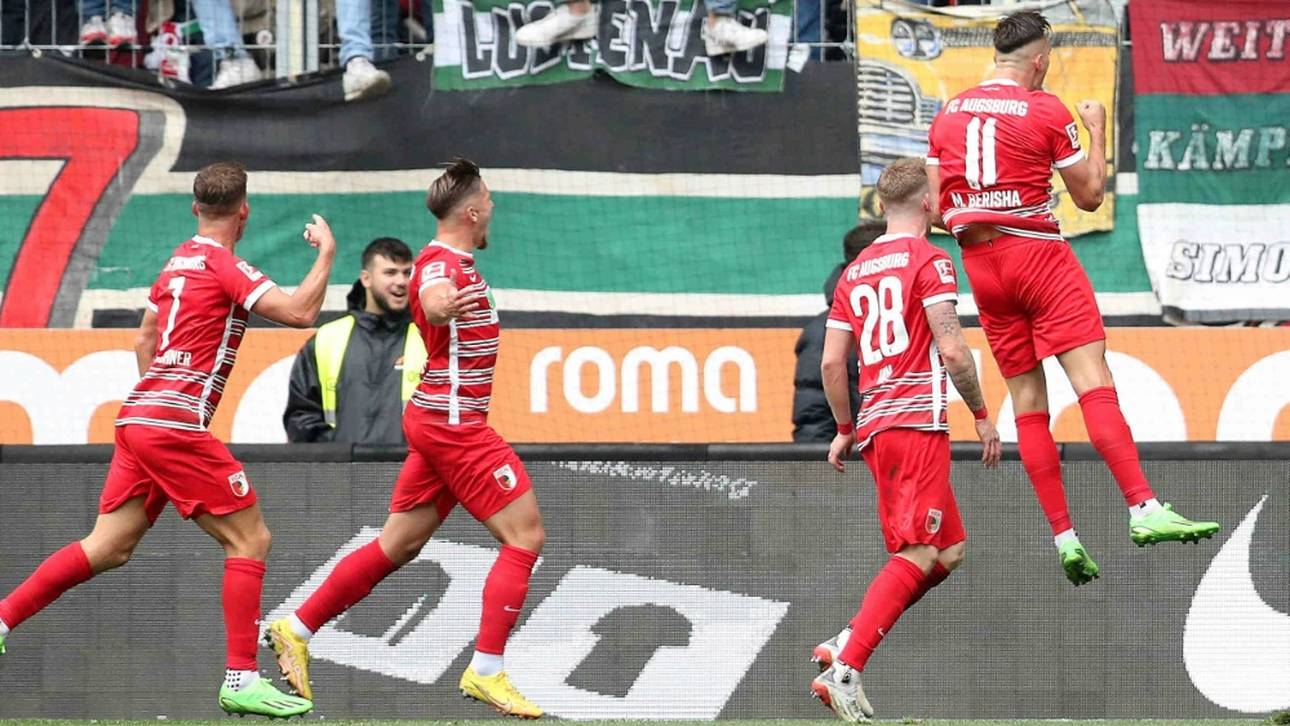 Berisha beglückt Augsburg: Nächster Dämpfer für Leverkusen