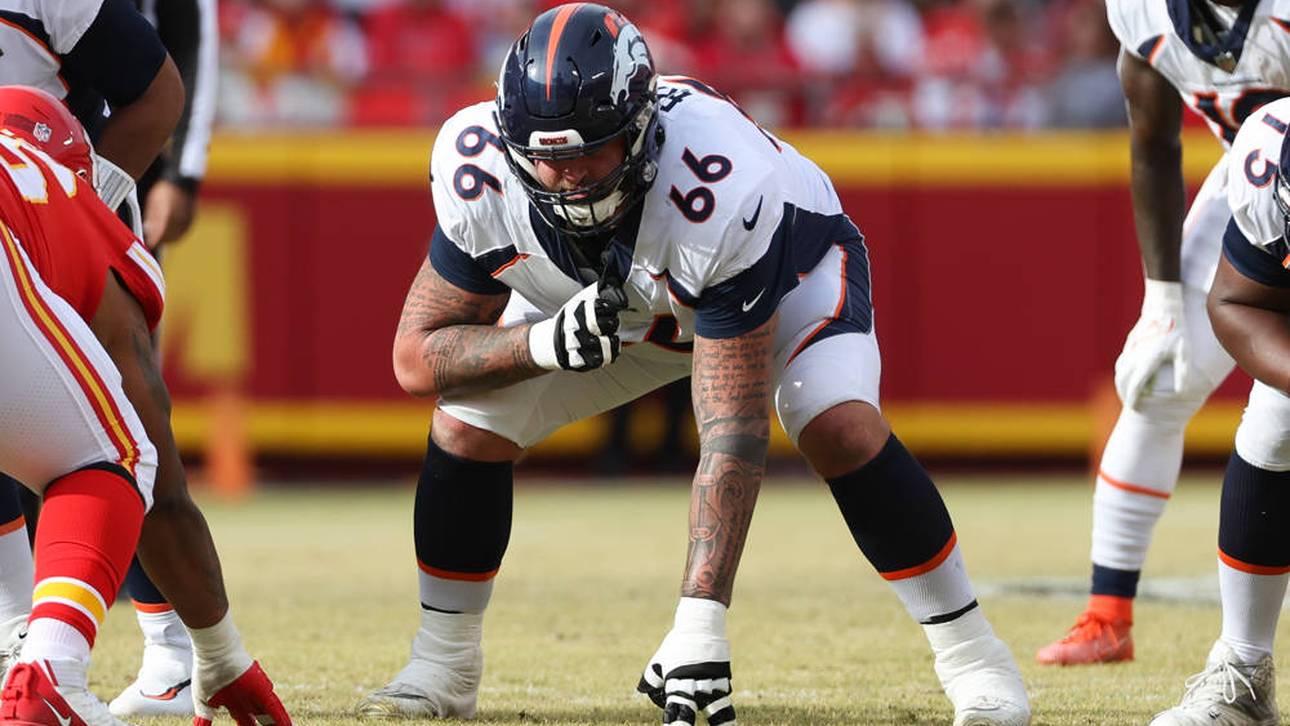 Dalton Risner blockte als Guard zuletzt für Russell Wilson bei den Denver Broncos
