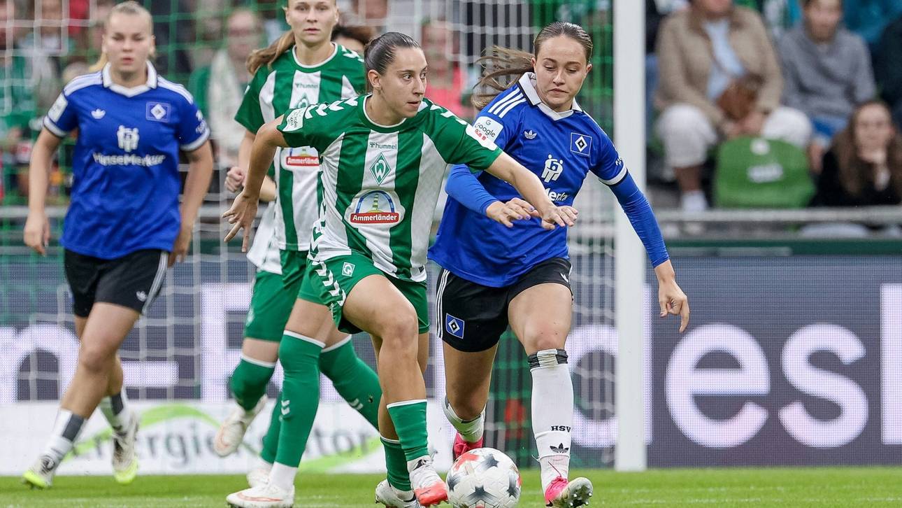 Werder-Frauen gewinnen Derby vor 26.000 Fans