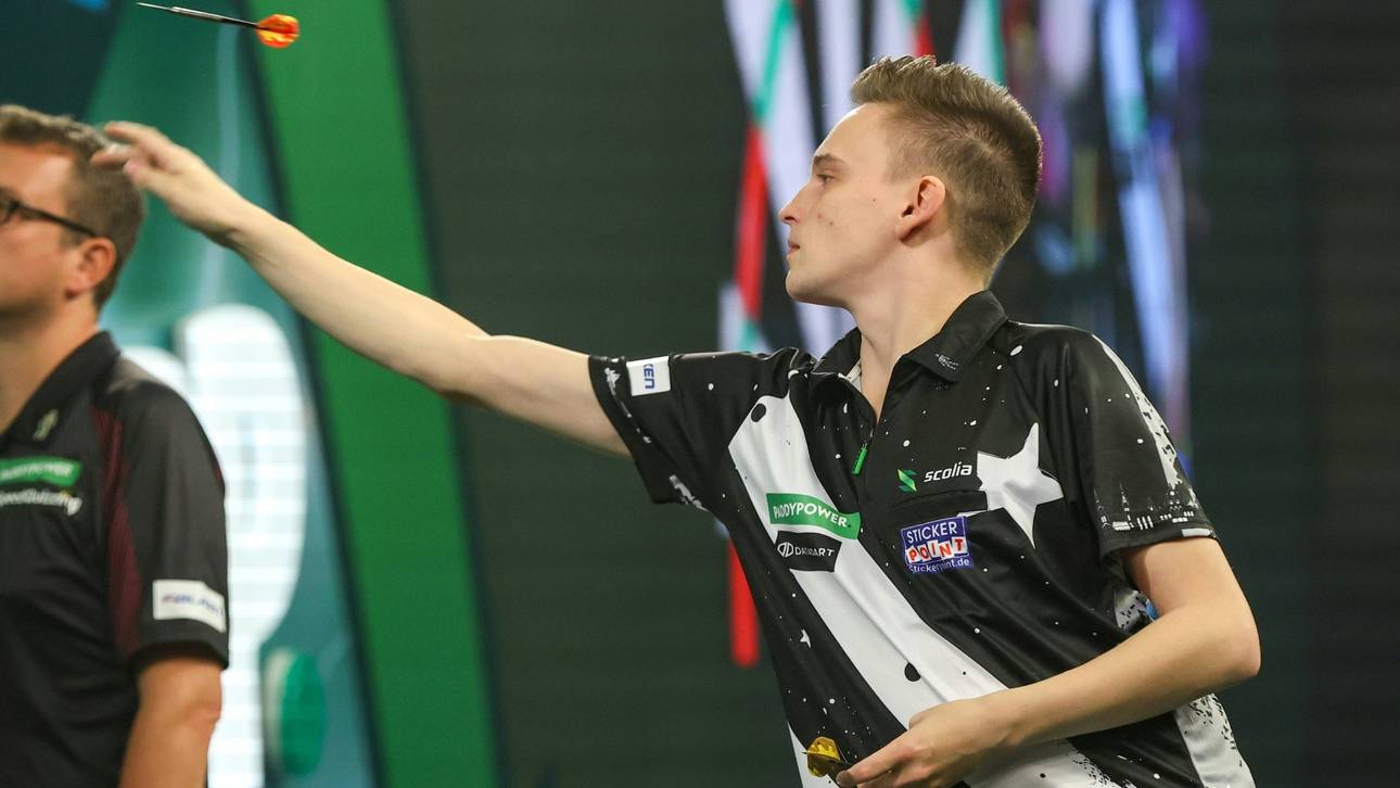 Darts-WM: Pietreczko in Runde zwei – Springer raus