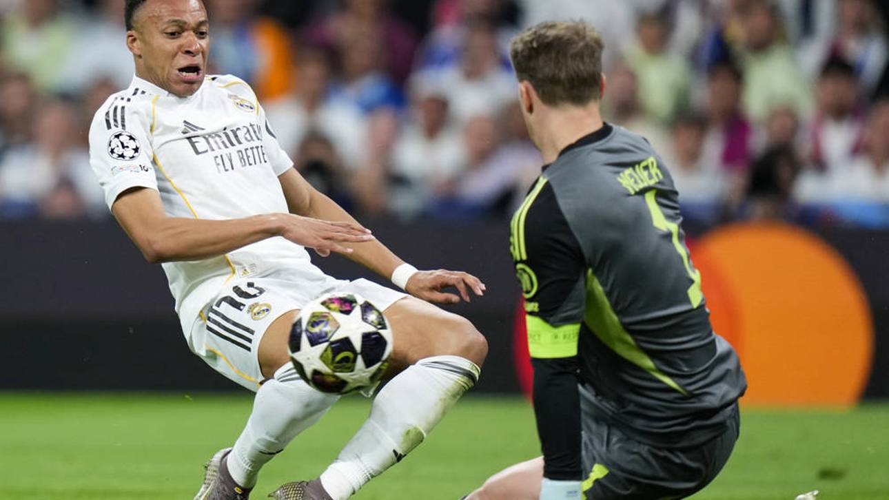Manuel Neuer parierte mehrfach gegen Kylian Mbappé