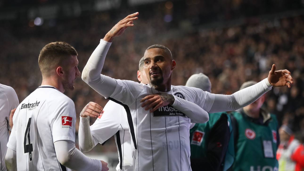Frankfurt dank Boateng Zweiter