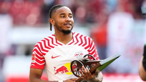 Der Leipziger Stürmer verabschiedet sich als Torschützenkönig aus der Bundesliga mit 16 Treffern in nur 25 Spielen