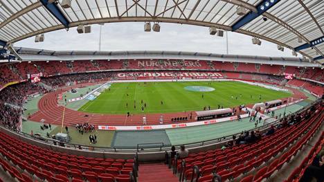 Der 1. FC Nürnberg trägt seine Heimspiele im Grundig Stadion aus