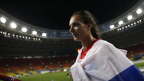 Jelena Issinbajewa könnte in Rio de Janeiro unter der Olympischen Flagge starten