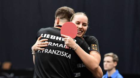 Annett Kaufmann und Patrick Franziska haben EM-Bronze sicher