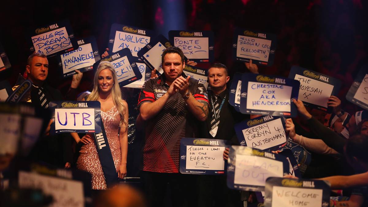 Adrian "Jackpot" Lewis brachte sie allerdings nicht so viel Glück, der einstige Weltmeister scheiterte 2018 in seinem Erstrundematch am Deutschen Kevin Münch