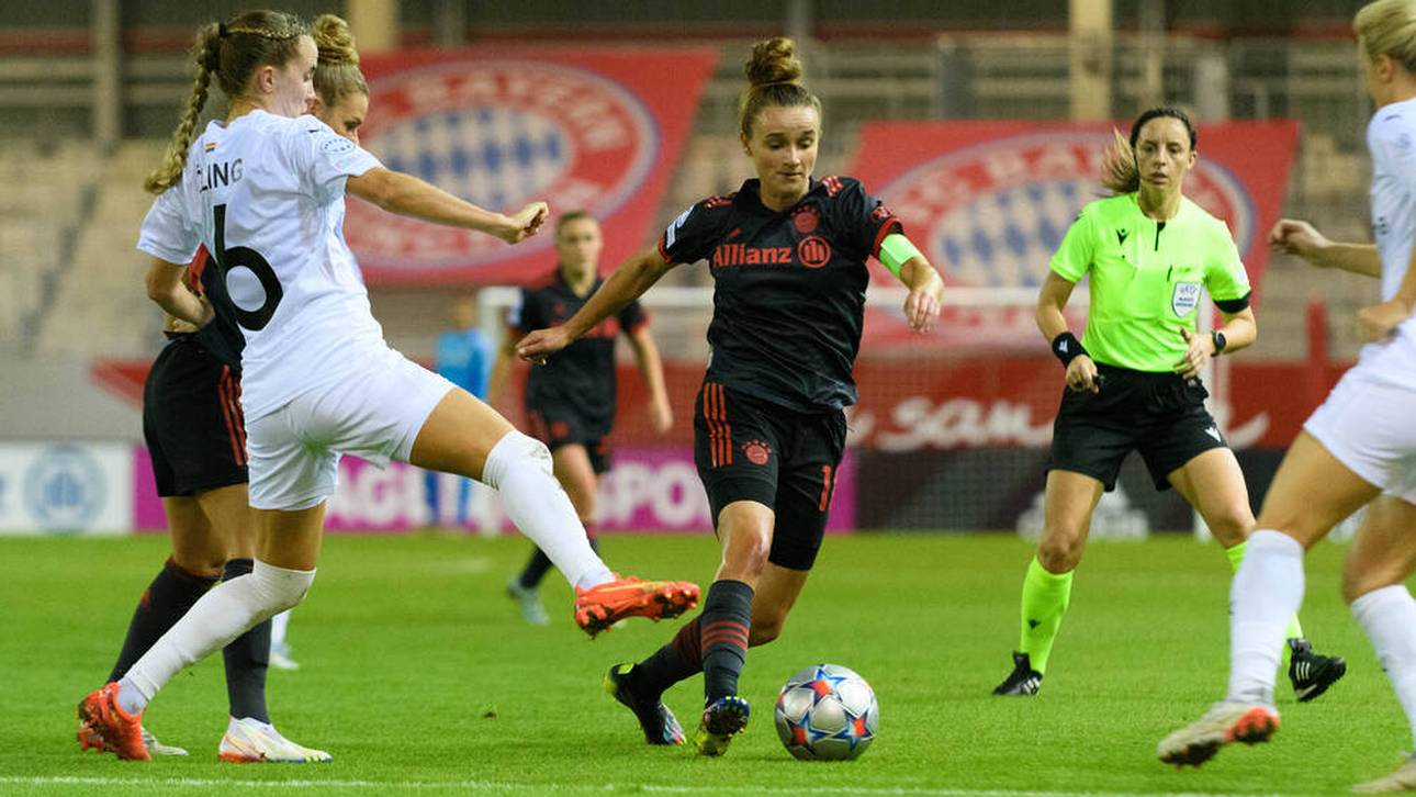 Bayern mühen sich zum Sieg