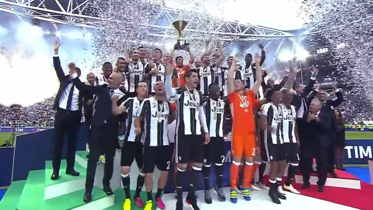 Juve feiert Titel mit Kantersieg