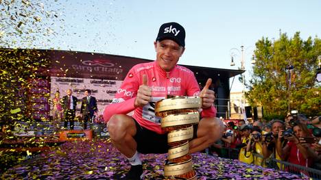 Christopher Froome gewann den Giro d'Italia 2018