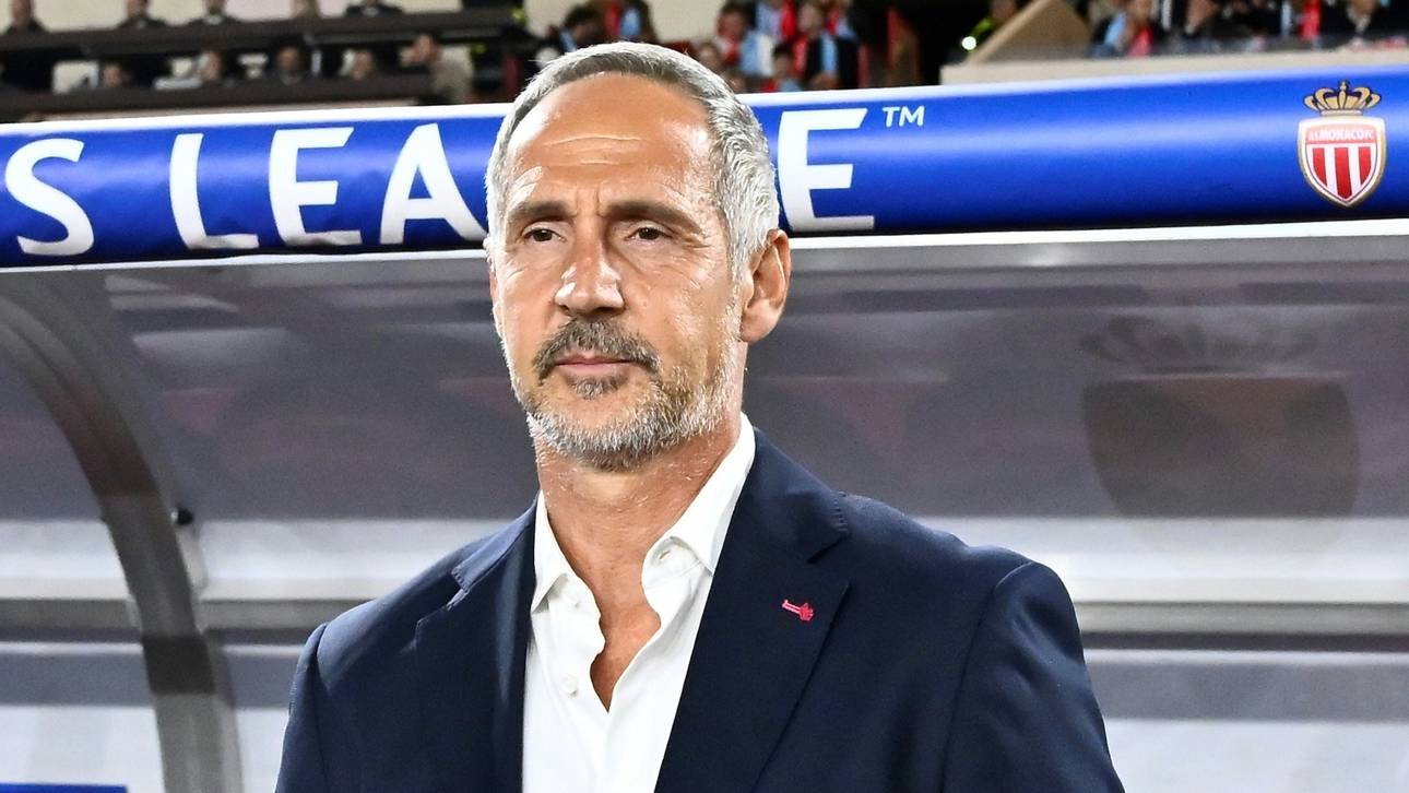 Adi Hütter ist wohl nicht länger Trainer von AS Monaco