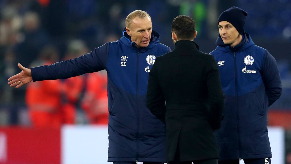 Beim FC SCHALKE 04 wird der 33-jährige Domenico Tedesco vom ein Jahr älteren Peter Perchtold unterstützt - und von einem fast doppelt so alten Co-Trainerfuchs: dem 62 Jahre alten SEPPO EICHKORN