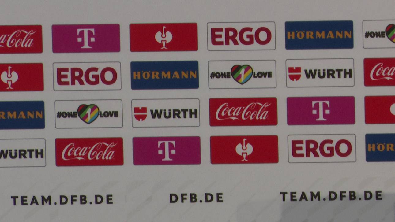 So ersetzt der DFB das REWE-Logo