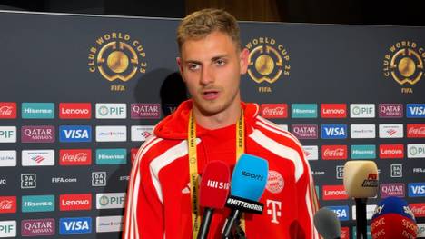 Mathys Tel wechselt fest zu Tottenham Hotspur. Bayern-Profi Josip Stanisic spricht über den Abgang und auch über seine Erfahrungswerte.