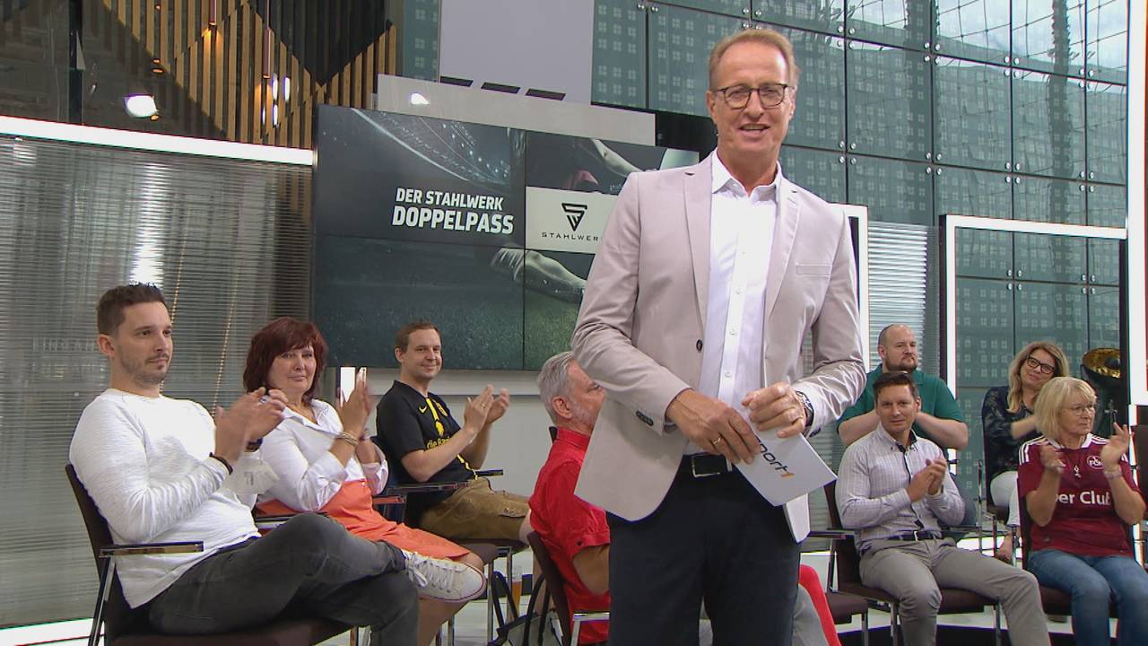 Stahlwerk Doppelpass: Florian König feiert seine Premiere als Moderator