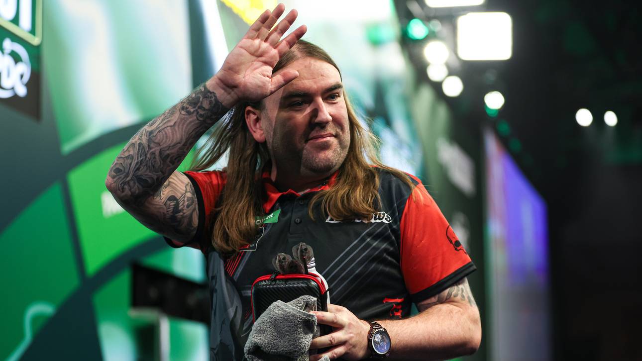 Ryan Searle konnte sein Zweitrundenmatch bei der Darts-WM siegreich gestalten