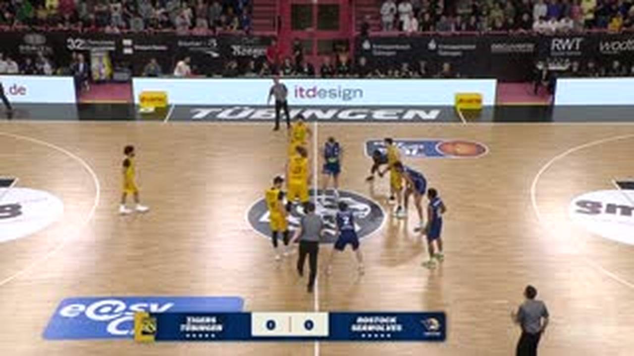 Spiel Highlights zu Tigers Tübingen - ROSTOCK SEAWOLVES