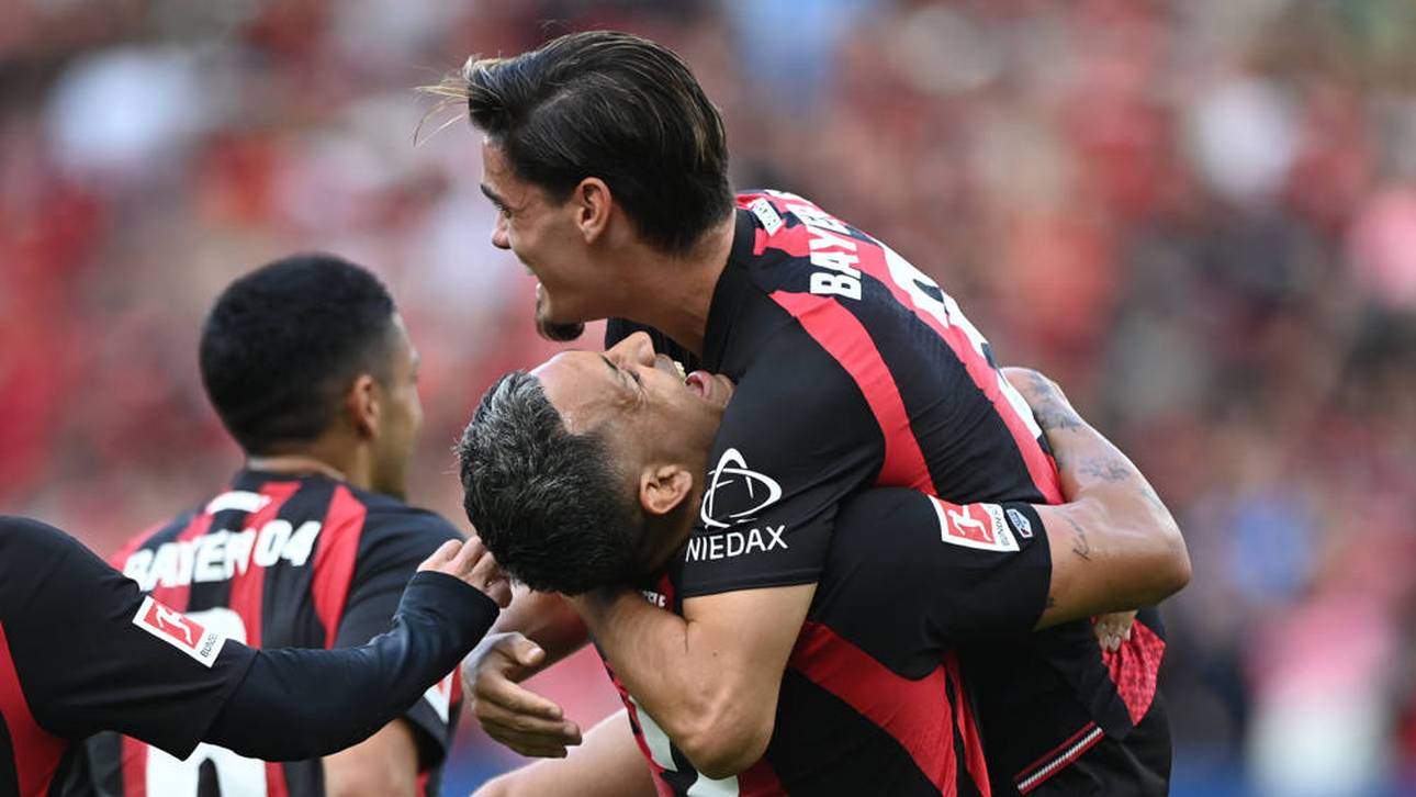 Miguel Gutiérrez überzeugte bei seinem ersten Heimspiel für Bayer Leverkusen
