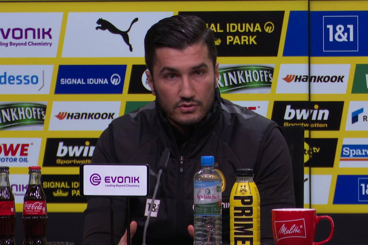 Borussia Dortmunds Trainer Nuri Sahin geht vor dem letzten Hinrunden-Spieltag bei Holstein Kiel auf die schwierige Tabellensituation ein. Der Coach analysiert unverhohlen.