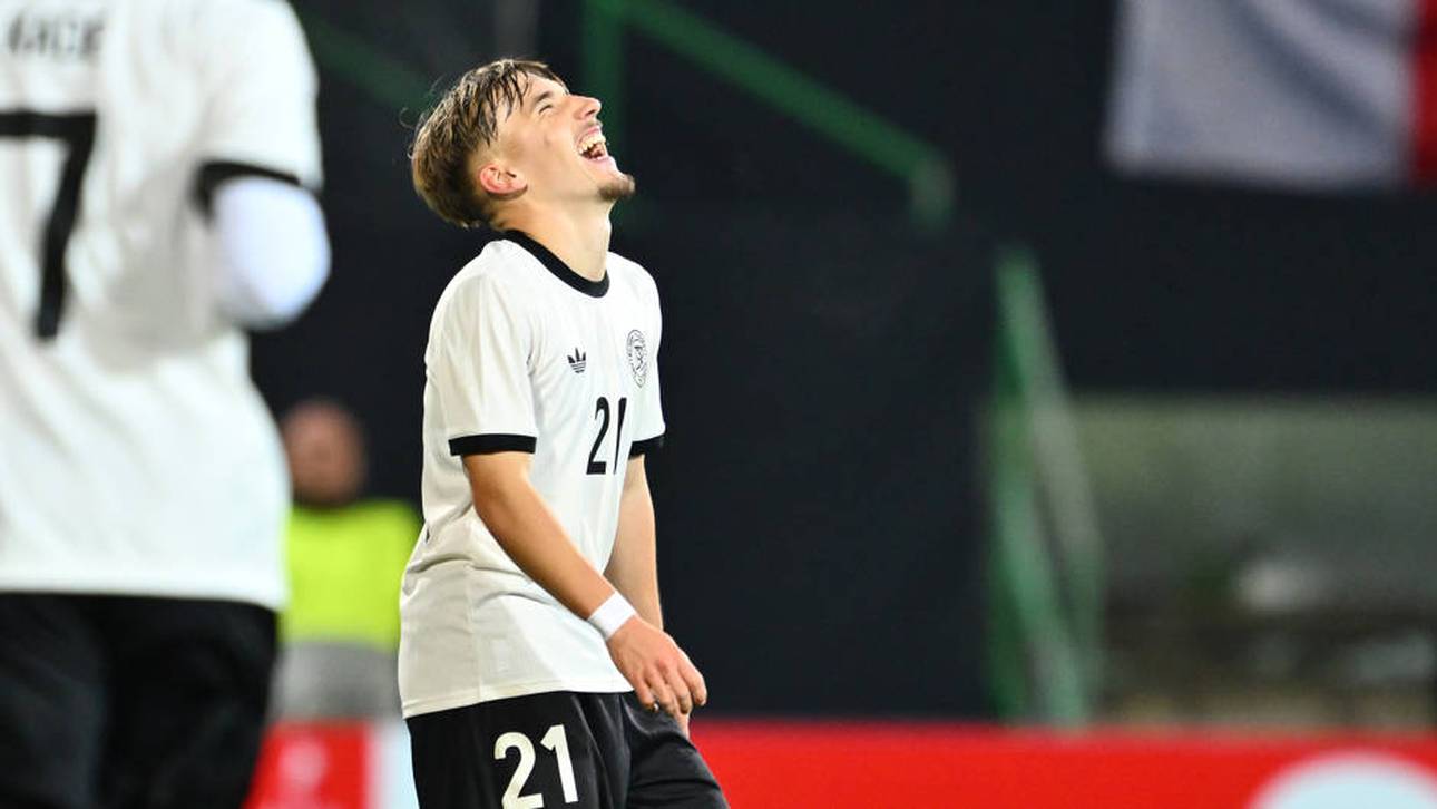 Lennart Karl traf bei der U21 doppelt