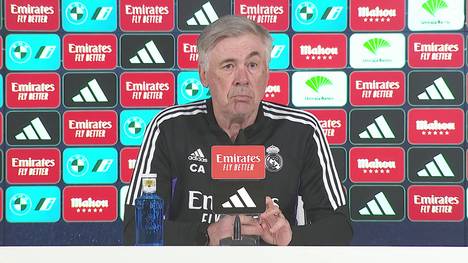 Carlo Ancelotti zu den Gerüchten, er sei der nächste Trainer Brasiliens Stellung genommen. Der Italiener fühlt sich durch die Berichte geehrt, will aber seinen Vertrag bei Real Madrid erfüllen.