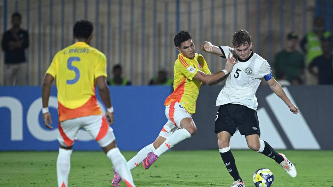 Deutschland spielt zum Auftakt der U17-WM 1:1 gegen Kolumbien 