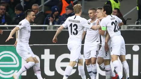 Eintracht Frankfurt schaltete im Achtelfinale Inter Mailand aus