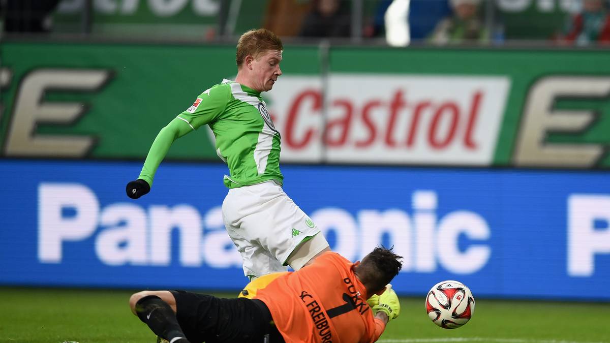 Kurz darauf steht De Bruyne abermals im Blickpunkt: Nach einem Zusammenprall mit Keeper Roman Bürki holt er einen Strafstoß heraus - wenngleich der umstritten ist 