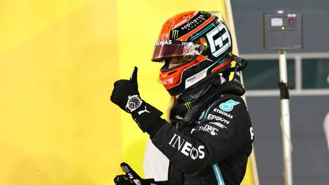 George Russell springt beim zweiten Rennen in Bahrain für den erkrankten Lewis Hamilton bei Mercedes ein