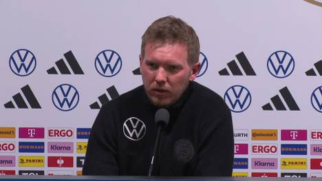 Julian Nagelsmann spricht auf der Pressekonferenz vor dem Nations-League-Viertelfinale gegen Italien über Aleksandar Pavlovic und wird deutlich.