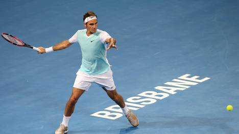 Roger Federer bezwang im Halbfinale Dominic Thiem