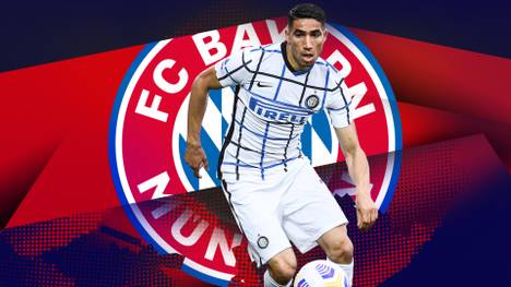 Der FC Bayern denkt über einem neuen Rechtsverteidiger nach. Ist der Ex-Dortmunder Achraf Hakimi von Inter Mailand eine realistische Transfer-Option?