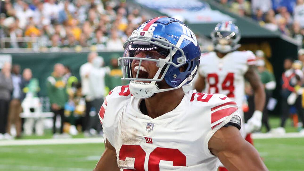 Bei den Giants konnte Saquon Barkley sein Potenzial kaum ausschöpfen