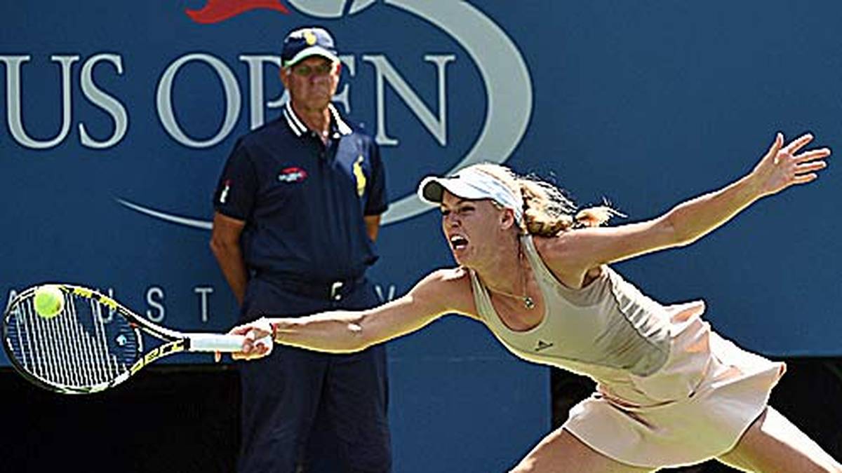 Die ehemalige Weltranglistenerste Caroline Wozniacki steht erstmals seit drei Jahren wieder im Halbfinale eines Grand-Slam-Turniers