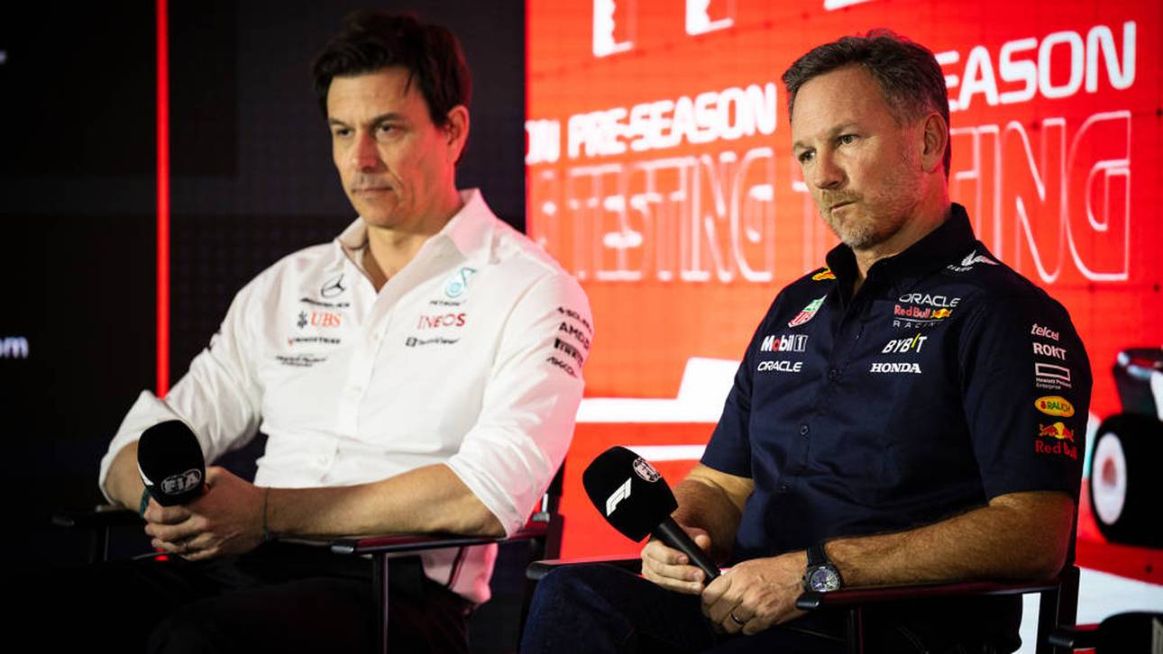Zwischen dem Boss von Mercedes, Toto Wolff (l.), und dem Ex-Red-Bull-Teamchef, Christian Horner, kam es oft zu Sticheleien