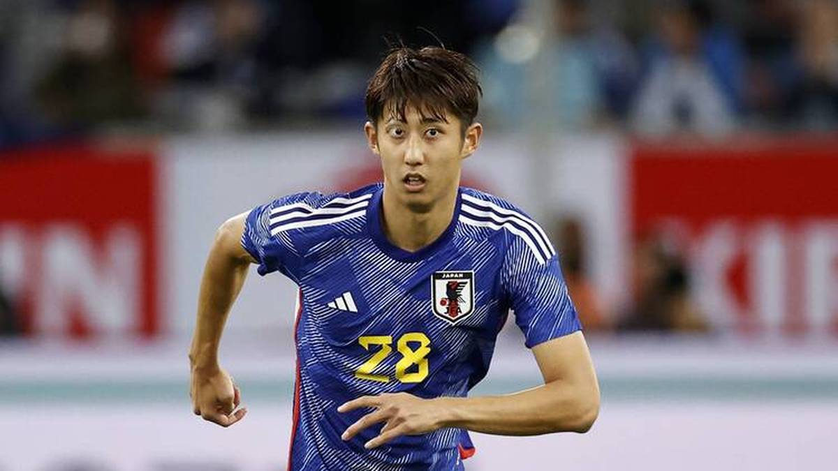Hiroki Ito lief spielte in allen Spielen der Generalrobe für Japan