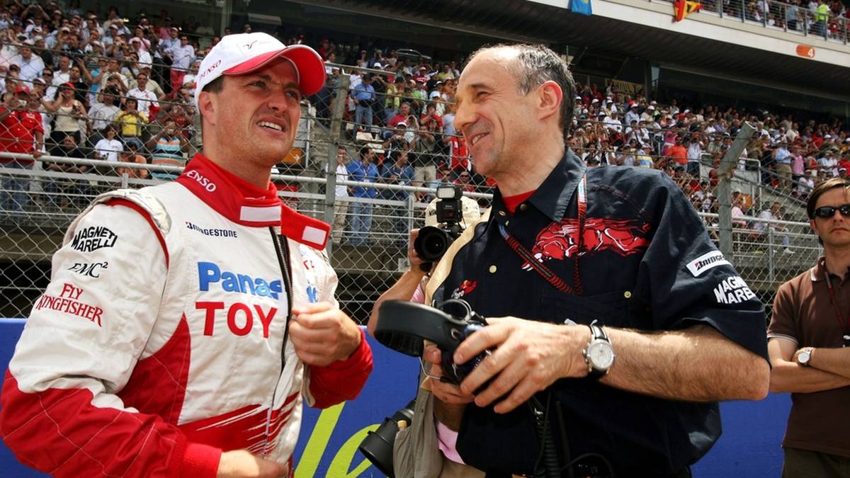 Franz Tost (r.) und Ralf Schumacher (l.) 2007