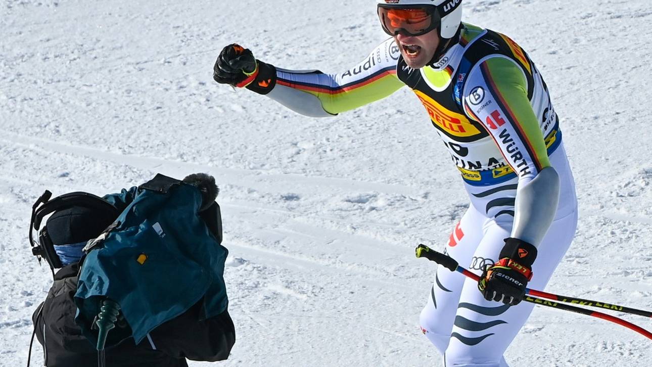 Ski-WM: Baumann gewinnt sensationell Super-G-Silber