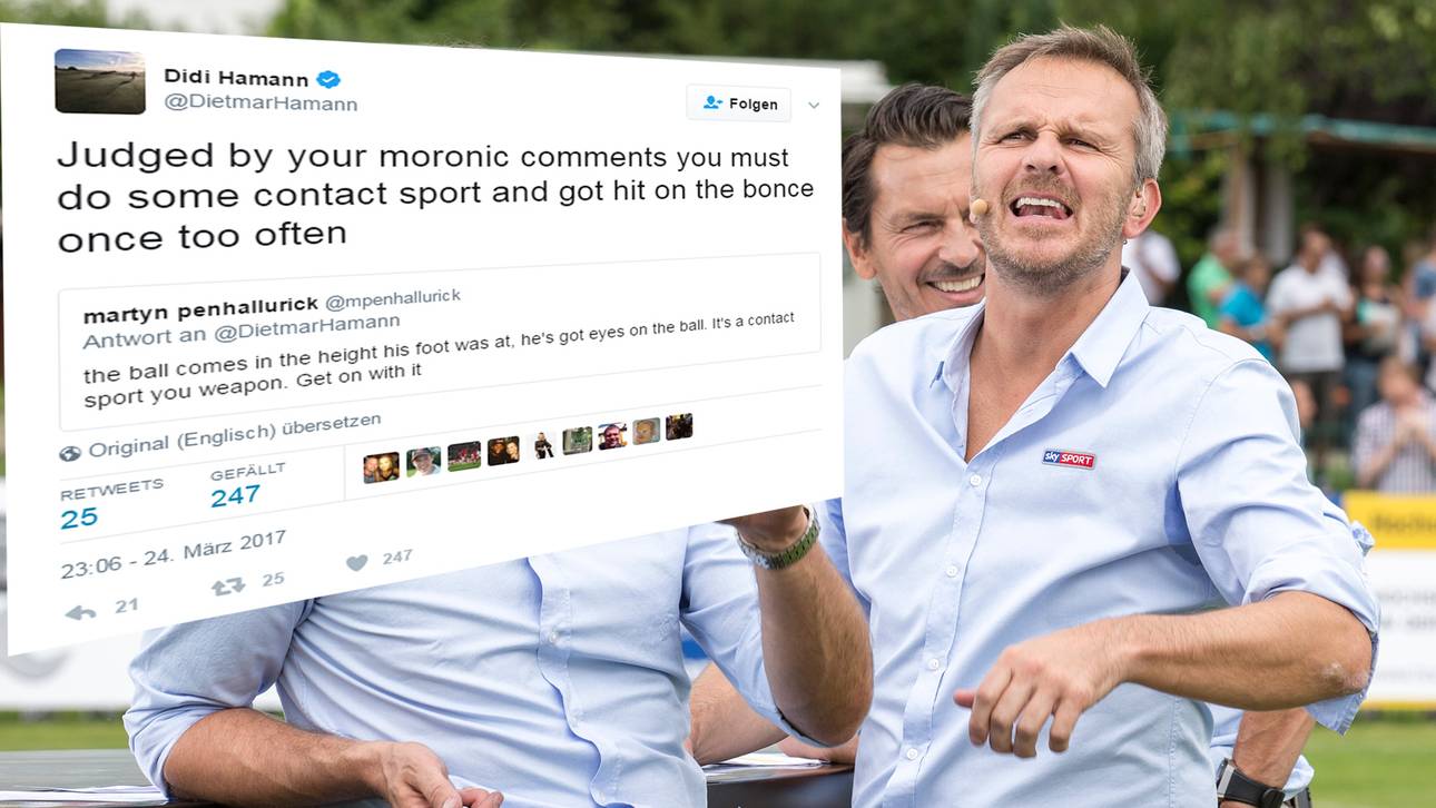 Hamann: Twitter-Streit wegen Bale