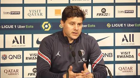 Dass ihn Mauricio Pochettino gegen Lyon vorzeitig auswechselte, missfiel Lionel Messi sichtlich. PSG-Trainer bezieht im Anschluss Stellung.