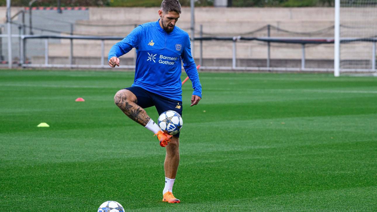 Robert Andrich nahm am Abschlusstraining teil